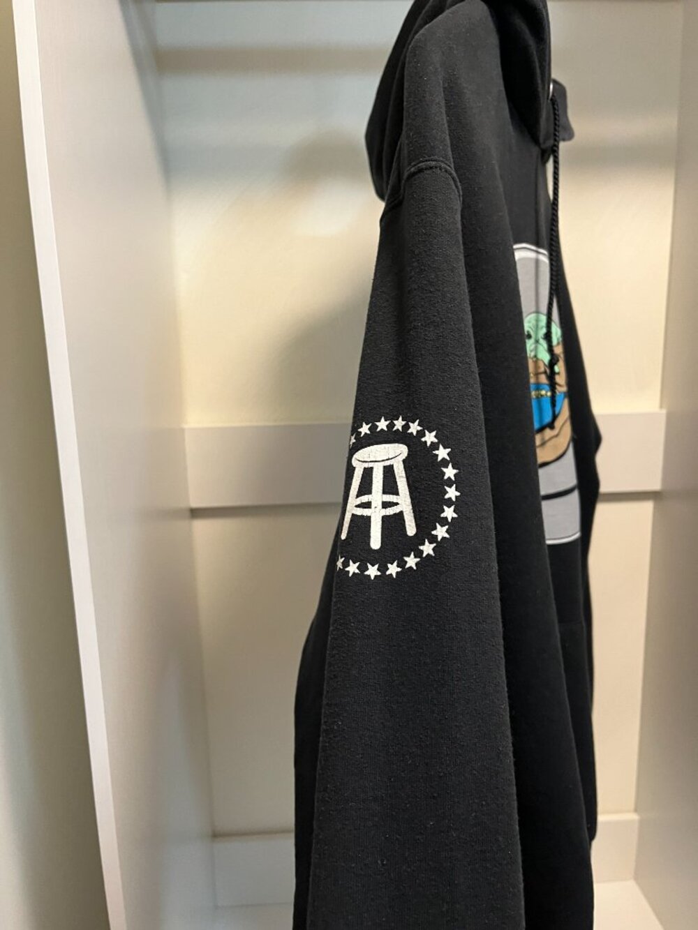 Barstool Sports Grogu Hooded Champion Sweatshirt Size XL - Picture 2 of 3